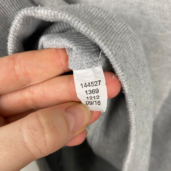 90 Degree by Reflex Gray Zip Up Jacket Athleisure Full Zip Hoodie Size Large - Picture 11 of 11